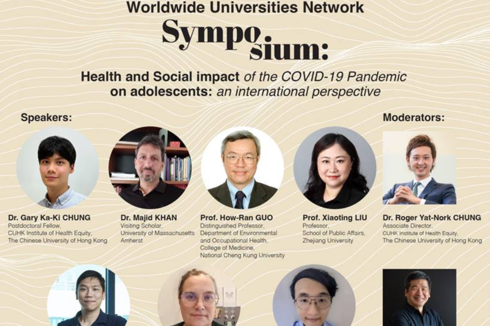 Symposium Roger Chung research consortium